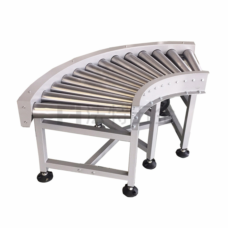  转弯滚筒输送机